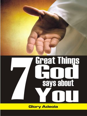 cover image of 7 Great Things God Says about You